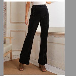 Theory Womens Black Velvet Pants Made in the USA